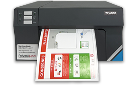 Imprimante signalétique multicolore d'étiquettes adhésives: MP4000 (Réseau)